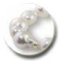 collier de perles baroques d'australie