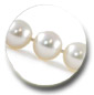 collier de perles d'australie blanche