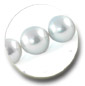 Collier de perles d'australie blanches