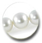 collier de perles d'australie blanches