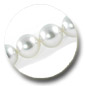 collier de perles d'australie blanches