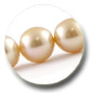 collier de perles d'australie dor�es