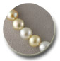 collier de perles d'australie multicolores