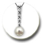 pendentif perle australie blanche