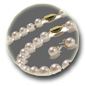 Parure de perles de culture