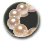 Parure de perles de culture