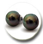 boucles d'oreille perles de tahiti