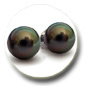 boucles d'oreille perles de tahiti