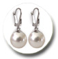 boucles d'oreille perles d'australie dormeuses