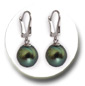 boucles d'oreille perles de tahiti dormeuses