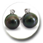 boucles d'oreille perles de tahiti et diamants