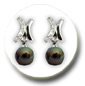 boucles d'oreille perles de tahiti