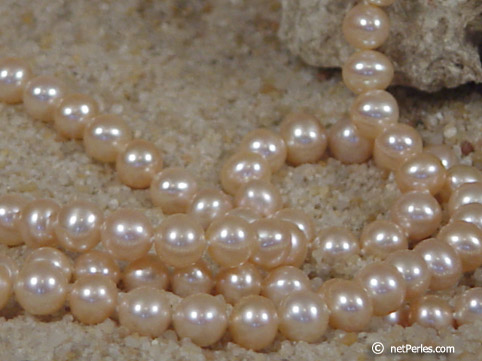 collier de perles de culture d'eau douce