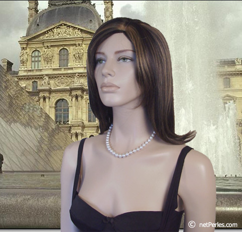 collier de perles d'akoya gros diam�tre
