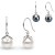 Boucles d'Oreilles Or 18k avec perles de culture d'eau douce 8-9 mm AAA