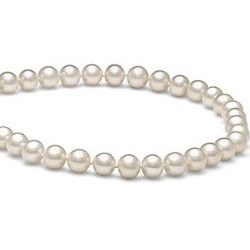 Collier de perles Eau Douce Blanches 7 à 8 mm AAA de 40 cm